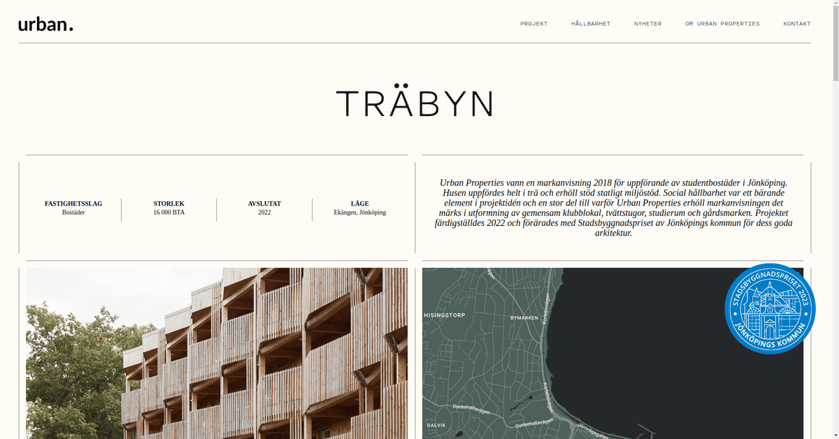 Urban Properties - Platspresentation