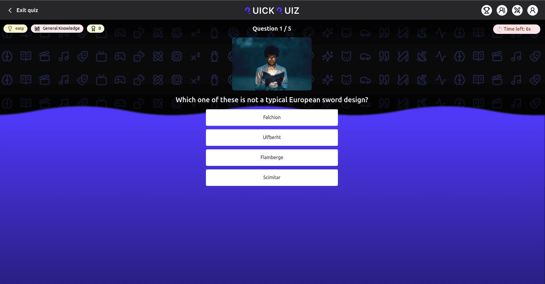 QuickQuiz: UX Prize Nominated Multiplayer Quiz App