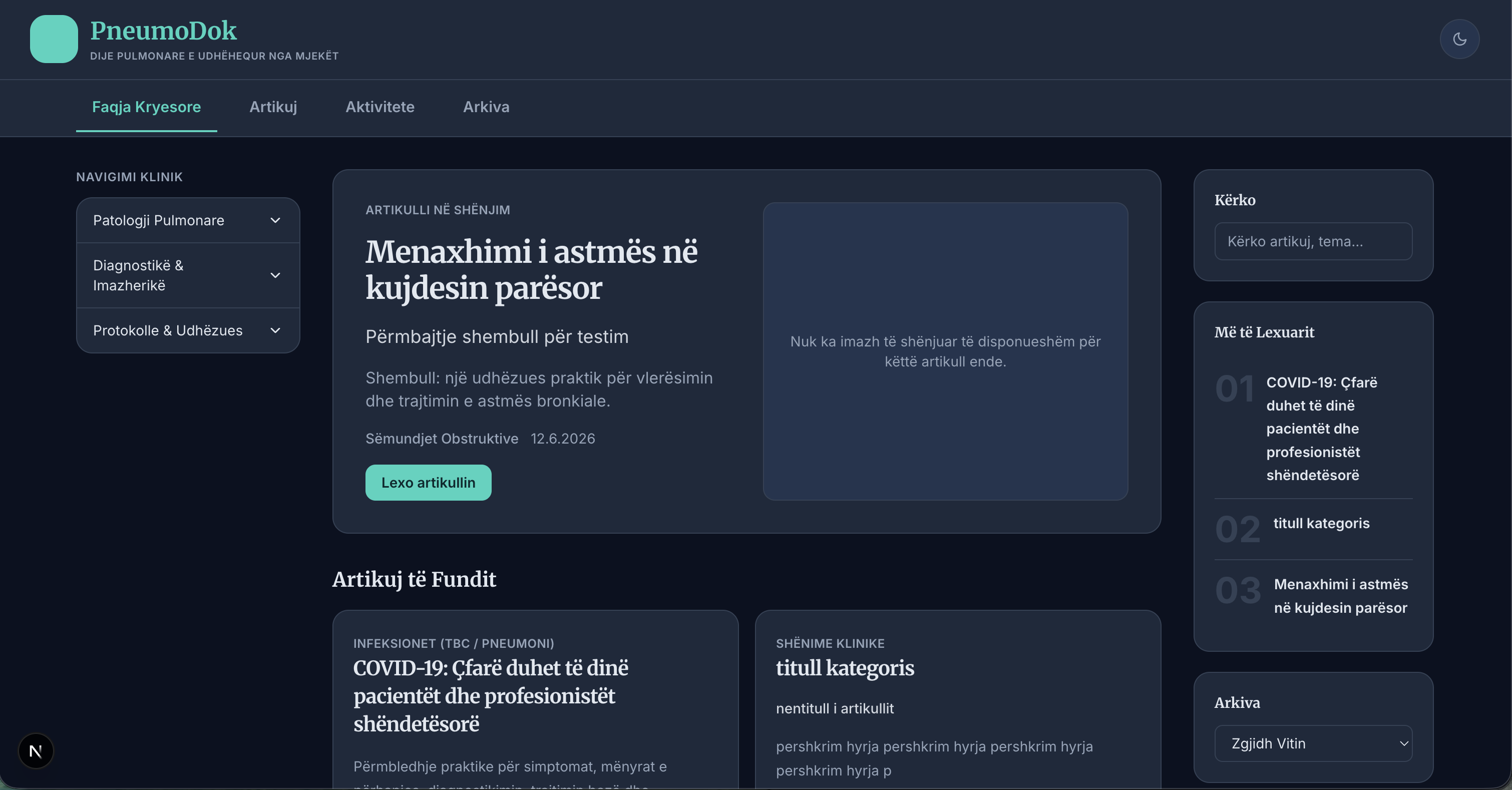 PneumoDoks publika kunskapsplattform för lungsjukdomar
